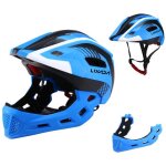 Casque de v�lo int�gral amovible pour enfants - type1 blue - marque - kids cycling helmet