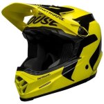 Casque de vlo intgral bell full - 9 fusion homme - fasthouse newhall gloss hi - viz - black - l - jaune ...