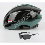 Casque de v�lo avec lunettes de soleil pour hommes et femmes - rnox - 02 - 52 - 64cm - blanc