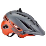 Casque de vlo mixte bell sixer - gris mat - rouge - mips intgr - ventilation  double flux - poids ...