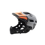 Casque de vlo et de moto pour enfants - intgral amovible - scurit sportive - cyclisme - grey[c44616] ...