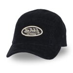 Casquette 5 panneaux - von dutch - velvet - velours cotel - visire arrondie - adulte