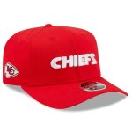 Casquette 9fifty kansas city chiefs wordmark nfl - new era - rouge - homme - coton