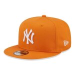 Casquette 9fifty - new era - new york yankees - couleur orange - 100% coton - snap back