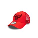 Casquette trucker chicago bulls - new era - 9forty - rouge - logo d�quipe