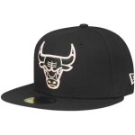 Casquette ajust�e new era 59fifty - chicago bulls noir / rose - homme - sportswear