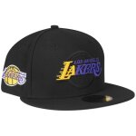 Casquette ajuste new era 59fifty - los angeles lakers - noir - homme