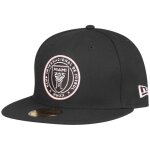 Casquette ajustée new era 59fifty - mls inter miami crest noir - homme - sportswear Casquette ajustée new era 59fifty - mls inter miami crest noir - homme - sportswear