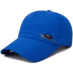 Casquette de baseball respirant de soleil de sport exterieur r�glables pour homme - femme - bleu