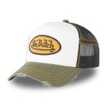 Casquette baseball trucker - von dutch - summer - jaune - patch brod - taille unique