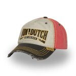 Casquette baseball - von dutch - retro tiger - beige - adulte - visi�re arrondie