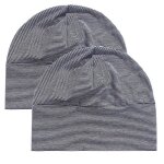 Casquette bonnet de nuit unisexe 2 pices