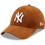 Casquette femme new era ny yankees corduroy 9forty - marron - logo brod� - visi�re incurv�e