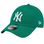 Casquette femme - new era - vert 60358040 - broderie quipe new york - lien de rglage en coton