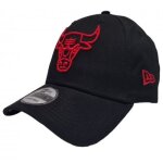 Casquette homme chicago bulls noir 60358128 - new era - sportswear - 100% cotton