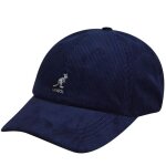 Casquette kangol cord baseball - bleu marine - tu