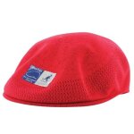 Casquette - kangol - tropic 504 ventair - rouge - m�lange acrylique / polyester - �t�