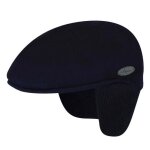 Casquette kangol wool 504 earlap - navy