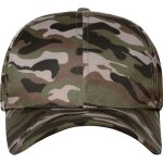 Casquette militaire - myrtle beach - mb6227 - vert olive - confortable et camouflage