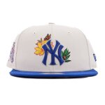 Casquette mlb floral 9fifty neyyan beige - new era - femme - printemps / t - sportswear