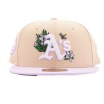 Casquette mlb floral 9fifty oakath beige - new era - femme - printemps / �t� - sportswear