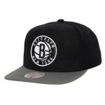 Casquette nba brooklyn nets mitchell & ness - 2 tons - noir