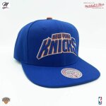 Casquette nba new york knicks draft 2013 - mitchell & ness - réglage snapback - blanc / bleu Casquette nba new york knicks draft 2013 - mitchell & ness - réglage snapback - blanc / bleu