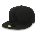 Casquette - new era - 59fifty - new york yankees - noir mat - chic - homme
