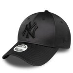 Casquette - new era - 9forty - satin noir - new york yankees - 100% polyester Casquette - new era - 9forty - satin noir - new york yankees - 100% polyester