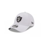 Casquette - new era - 9forty las vegas raiders - blanc - nba diamond era - homme