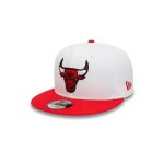 Casquette - new era - white crown patches 9fifty chibul - couronne structure - snapback - visire plate ...