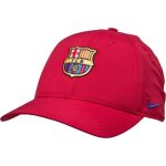 Casquette - nike - h�ritage - rouge - fc barcelone - taille unique ajustable