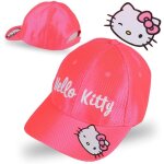 Casquette rose pour fille - hello kitty - r�glable - mat�riau doux et respirant