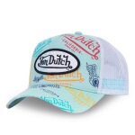 Casquette trucker custom art - von dutch - vert