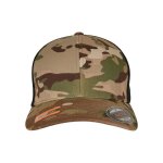 Casquette trucker - flexfit - multicam - maille transparente - ajustement optimal - style urbain