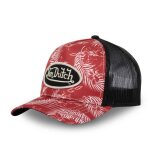 Casquette trucker flowers - von dutch - taille unique - rouge