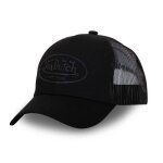Casquette trucker snapback logo 3d - von dutch - noir - mixte - d�contract�e - printemps / �t�
