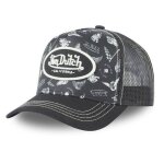 Casquette trucker tatoo - von dutch - homme - noir / blanc - polyester et filet Casquette trucker tatoo - von dutch - homme - noir / blanc - polyester et filet