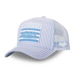 Casquette trucker usa flag stripe - von dutch - taille unique - bleu