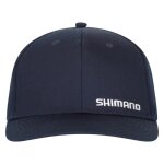 Casquette  visire plate shimano - bleu marine - tu - homme - 100% coton biologique - gravel