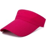 Casquette visi�re respirant de sport exterieur anti - soleil pour homme et femme rouge