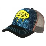 - von dutch - casquette von dutch bleue et jaune fashion trucker baseball amel - bleu