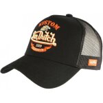 - von dutch - casquette von dutch noire eagle kustom 1929 baseball trucker crew - noir