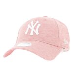 Casquette femme - new era - wmns jersey 9forty - blanc - rose - ajustable