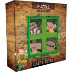 Casse - t�tes en bois junior - gigamic - double croix co�ncidence pi�ce porte - bonheur boulets de canon ...