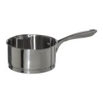 Casserole acier inoxydable rsilience cuisson saine - casserole inox rsilience 16 cm