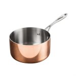 Casserole - vogue - 180 mm - cuivre - inox - tous feux sauf induction Casserole - vogue - 180 mm - cuivre - inox - tous feux sauf induction