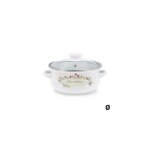 Casserole - quid - memory - acier émaillé - couvercle en verre - anti - adhérente Casserole - quid - memory - acier émaillé - couvercle en verre - anti - adhérente