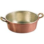 Casserole en cuivre �tam� - vigor - 28 cm - tous feux sauf induction