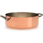 Casserole - pentole agnelli - alcu104pi24 - 24 cm - cuivre - compatible induction et four Casserole - pentole agnelli - alcu104pi24 - 24 cm - cuivre - compatible induction et four
